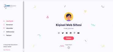 Kişisel Hazır Web Sitesi