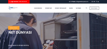 Klima Hazır Web Sitesi